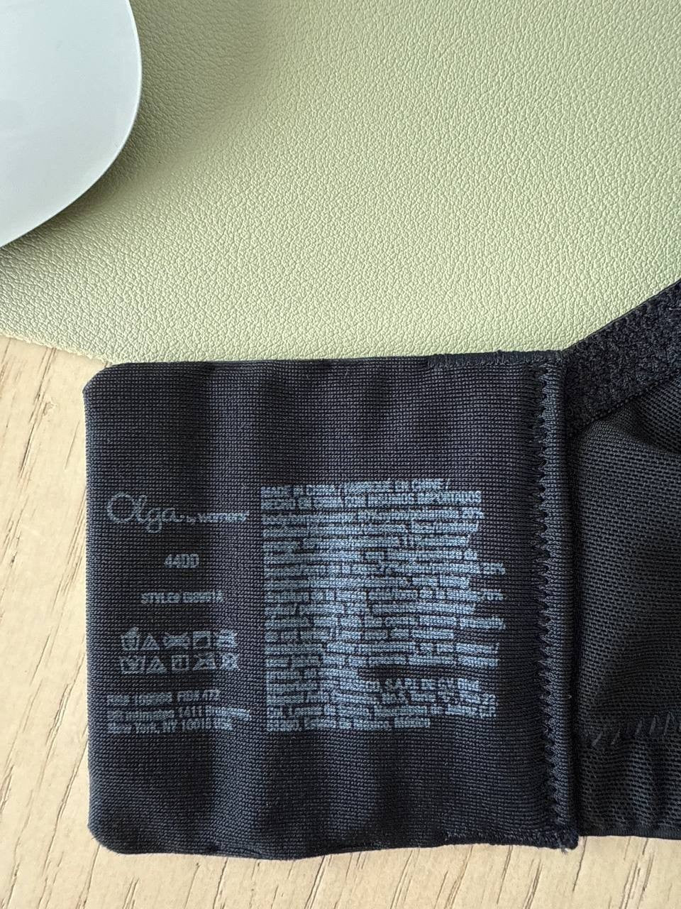 Olga by Warner’s Women’s Underwire Bra GB7561A Black Size 44DD Full Coverage Sup