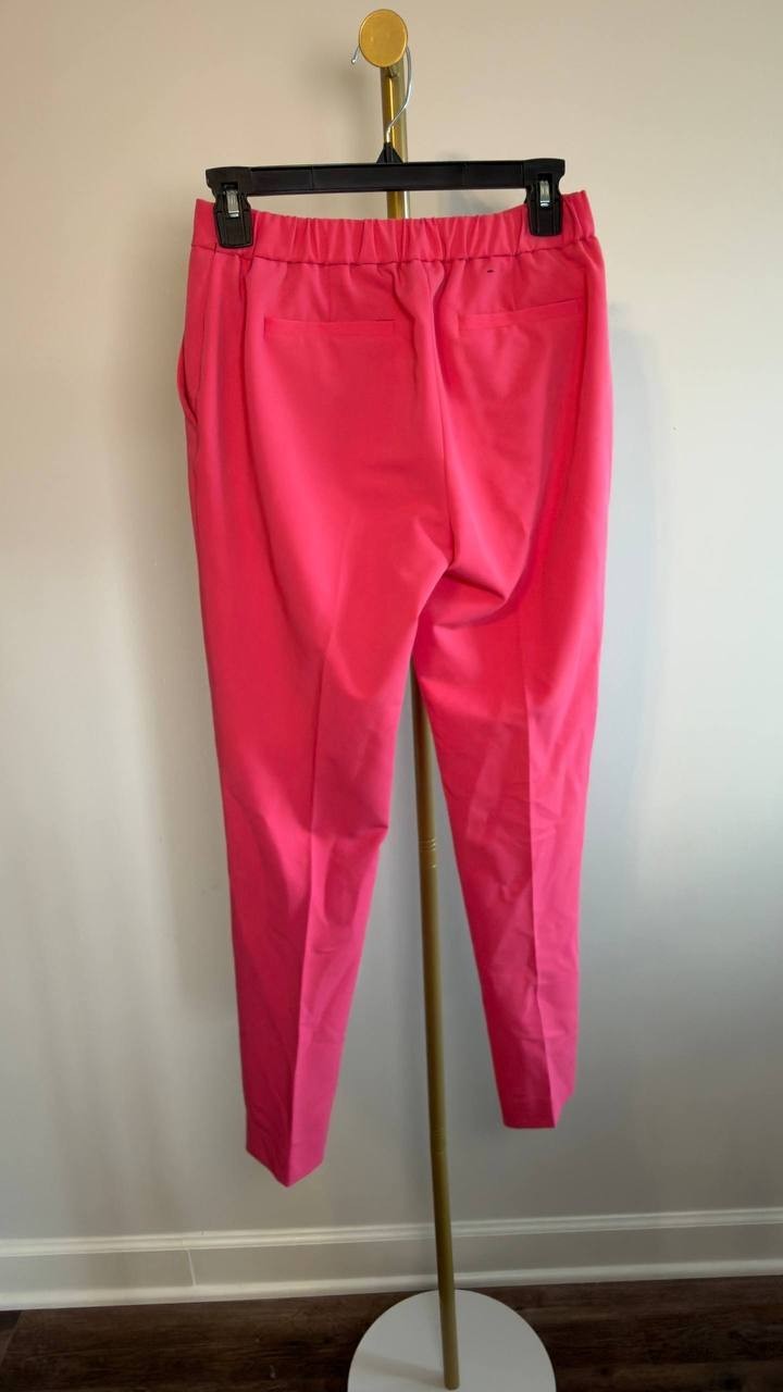 Tommy Hilfiger Sloane Mid‑Rise Slim Ankle Pants Rosette 0 NWT $99