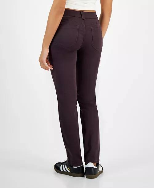Democracy Women’s AB Solution Straight Leg Jeans Brown Size 10 NWT $78