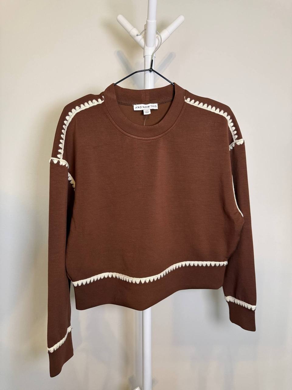 And Now This Petite Whipstitch Sweatshirt & Pants Set – Size PXS – NWT – $49,50