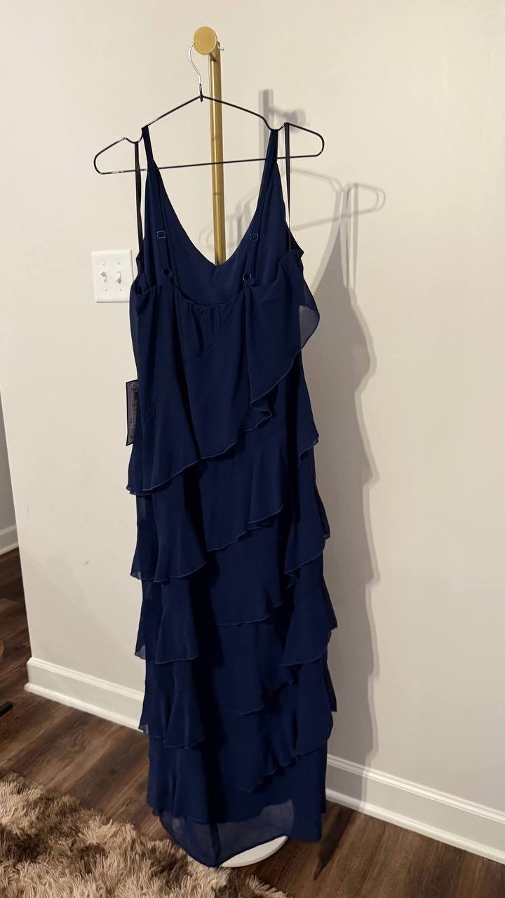 Here’s the complete eBay listing for the B. Darlin Trendy Plus Size V-Neck Sleev