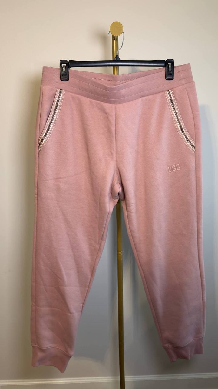 UGG Tasman Jogger Pants Dusty Rose XL Unisex NWT $98