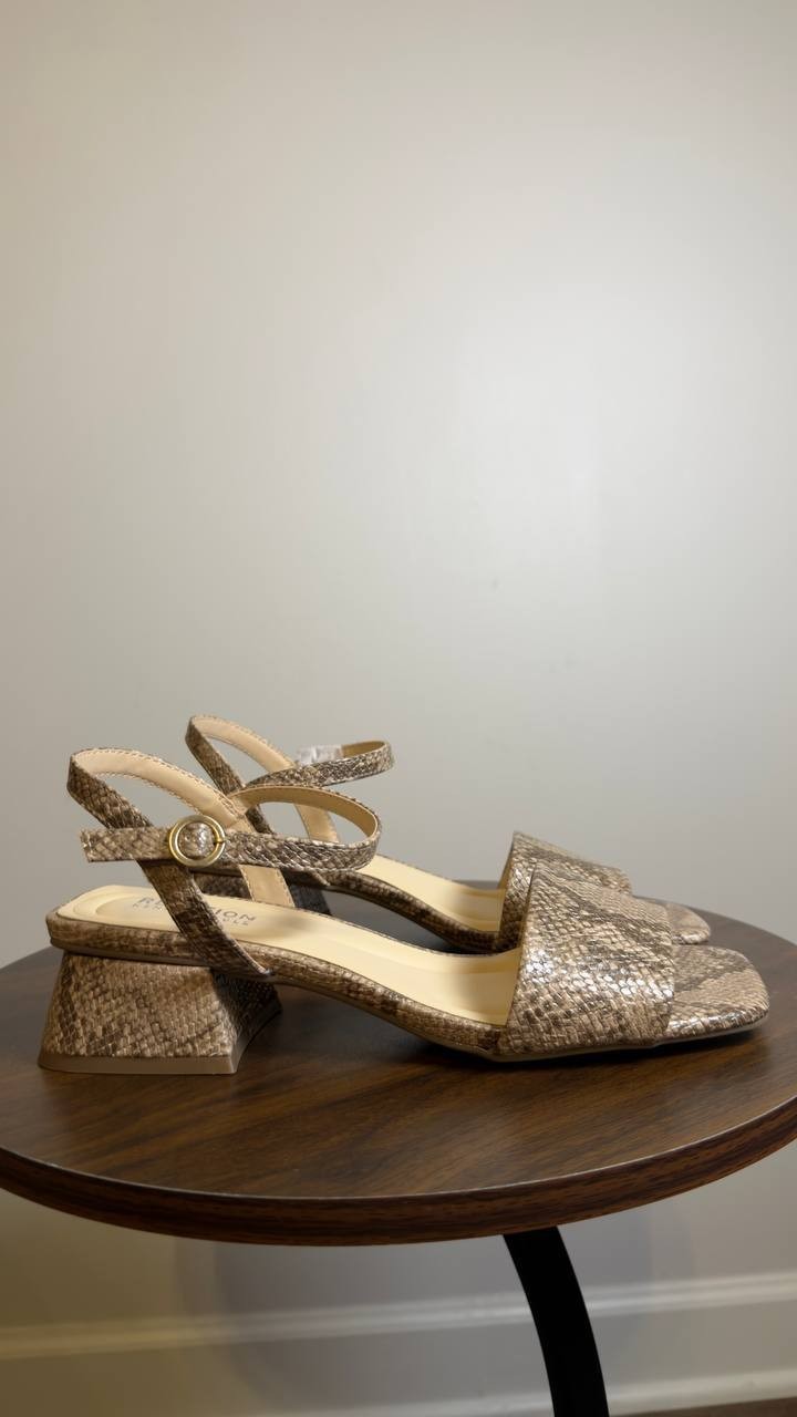 Reaction  Kenneth  Cole  Dress Sandals  Taupe Clair  Multi  8M  New  $79