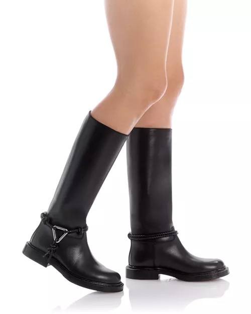 Bottega  Veneta  James  Boot  Black  Leather  36  New  $2150