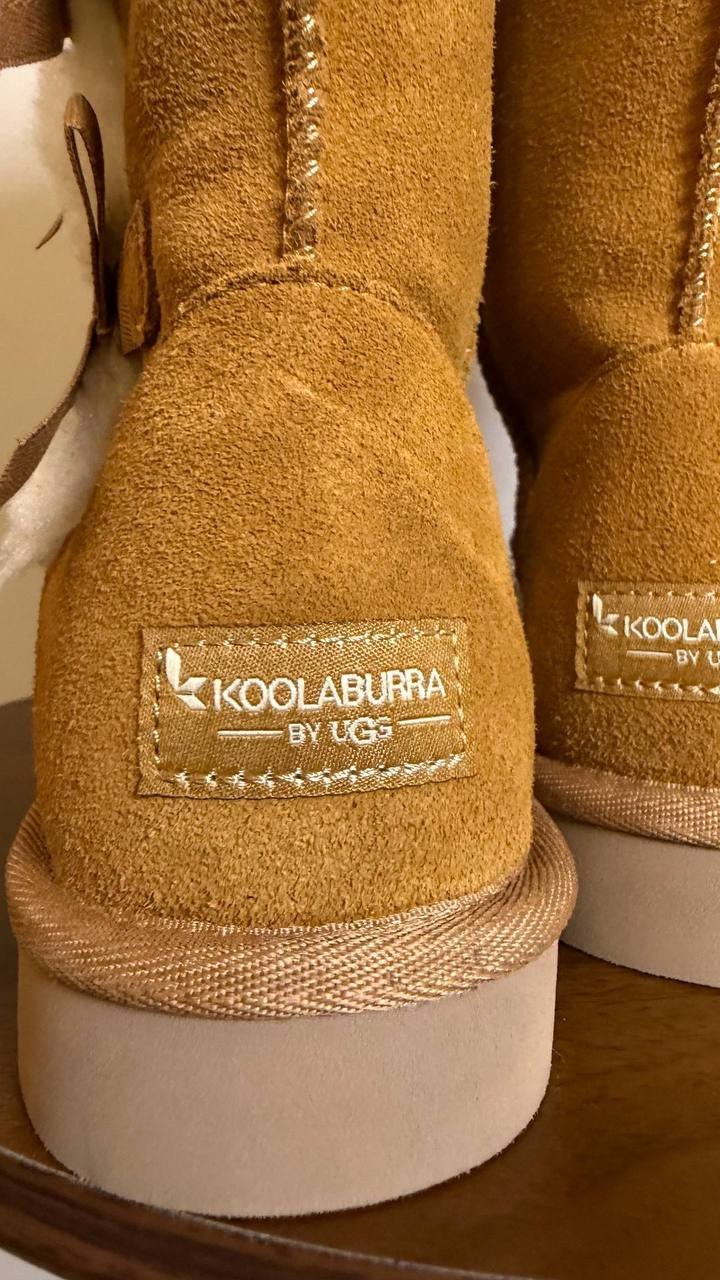 Koolaburra by UGG Boots Size10 Chestnut Suede Pull‑On Warm  Winter NWOB msrp$110