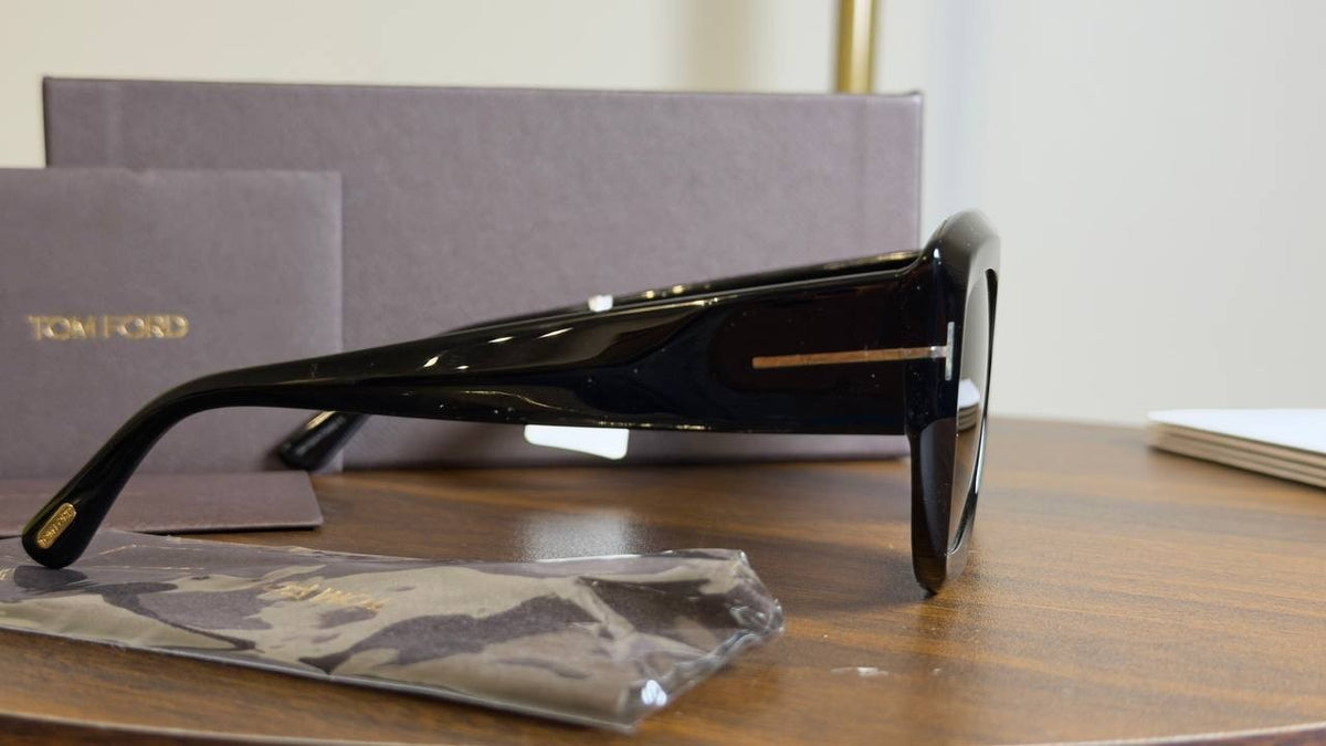 Tom  Ford  Saltzman  Sunglasses  Black  OS  NWT  $530