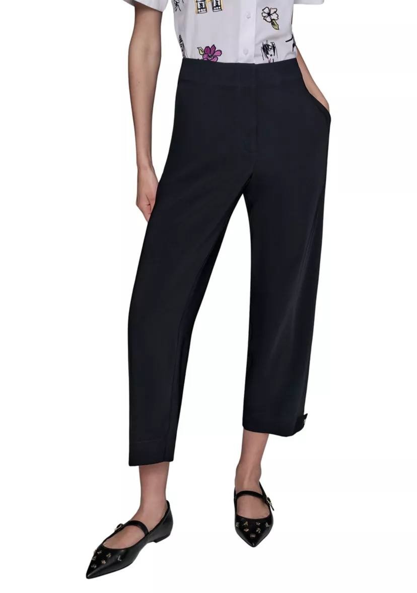 Karl Lagerfeld Paris Women’s Soft Pants Black 14 NWT $119