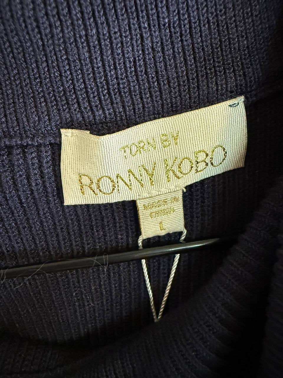 Torn by Ronny Kobo “Laetitia” Dress-Black-Size L-NWT-$268