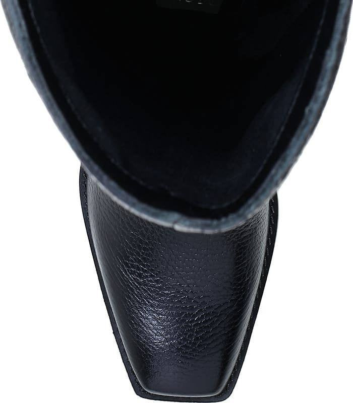 Vince Camuto Sangeti Knee‑High Leather Boots Black Women’s 6M NWB $239