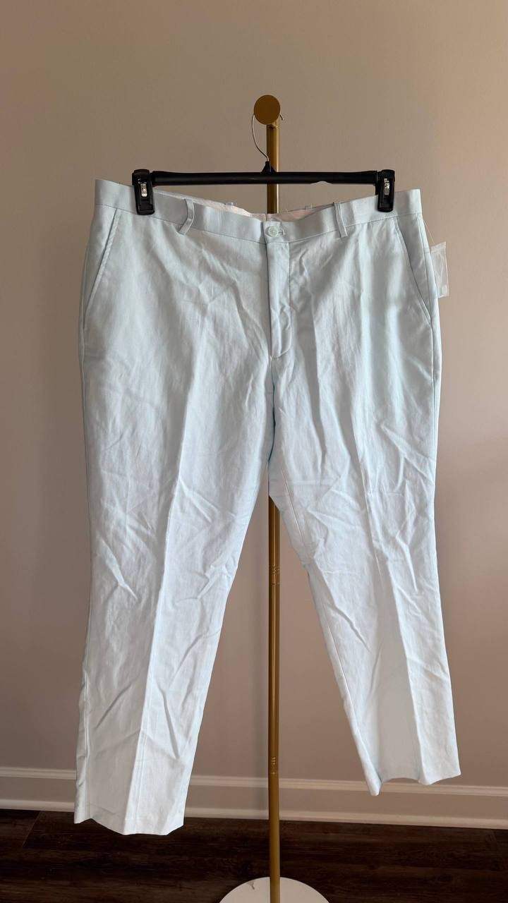 Mode of One Men’s Slim‑Fit Suit Pants Misty Silver Size 40 $79.50 NWT