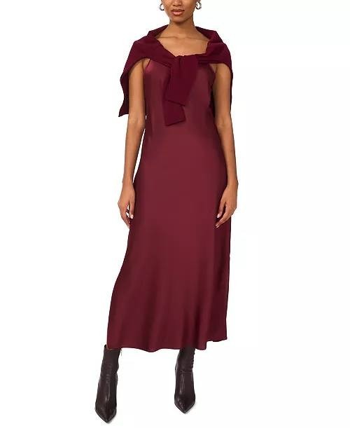 MSK Women’s Dress Burgundy S NWT  (Only Dress)