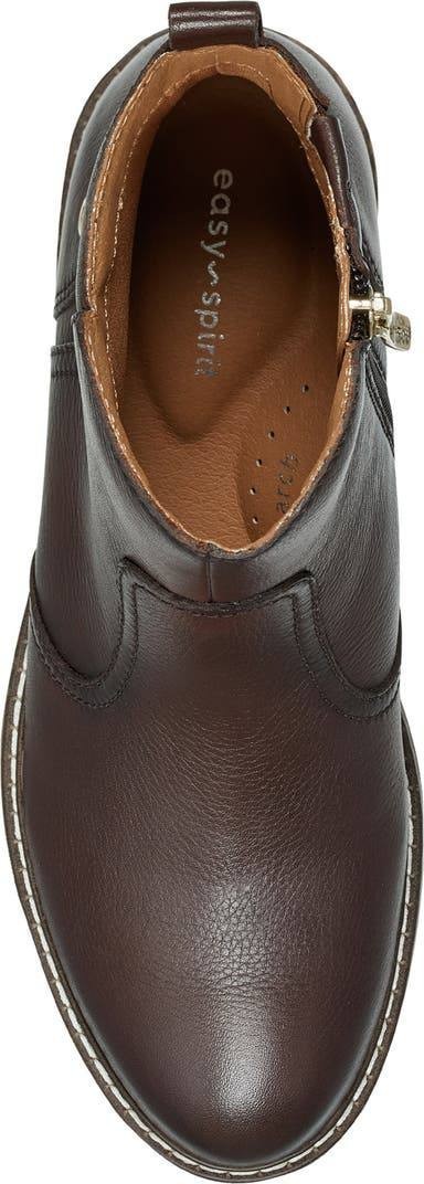 Easy Spirit Juna Leather Bootie Dark Brown Women’s 11M NWB $139