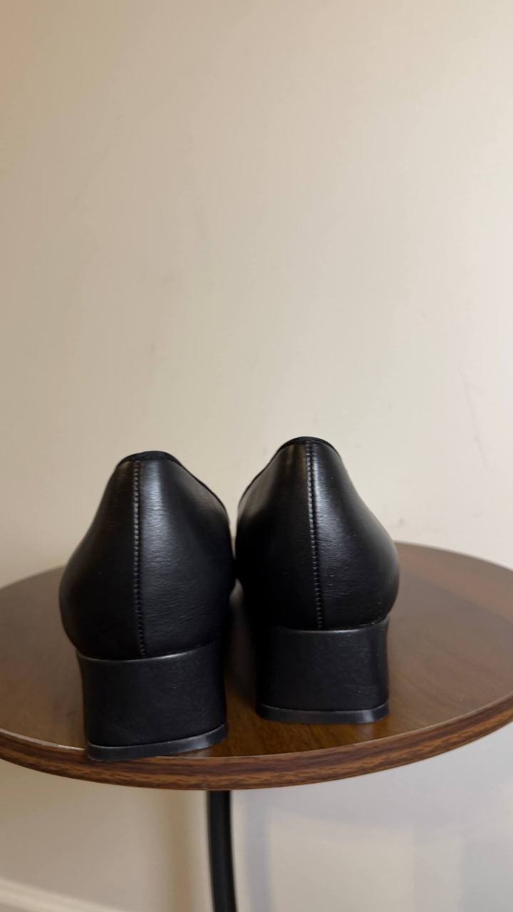 Naturalizer Black Synthetic Low Heel Pumps 10M NIB $110