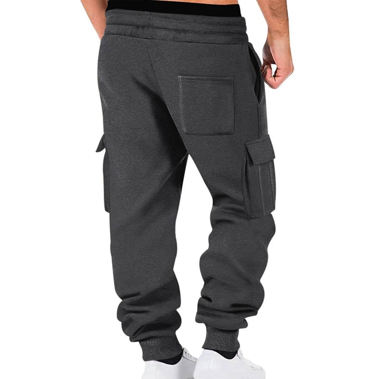 Lazer Burnout Fleece Cargo Jogger Pants Black M NWT $39.50
