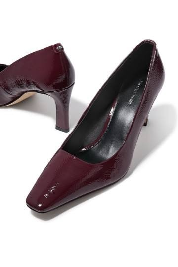 Michael Kors Oxblood Patent Leather Pumps 7.5M Pre‑Owned w/ Box MSRP $125