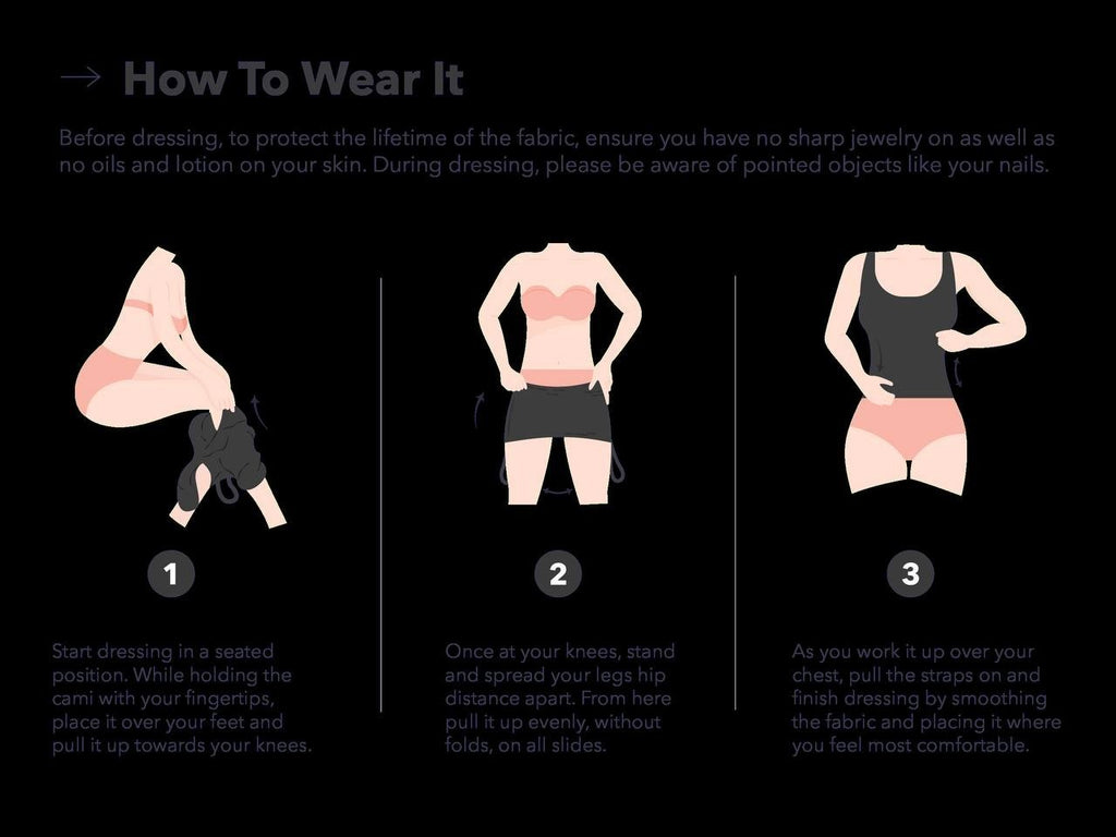 Shapermint Essentials Open Bust Shaper Cami - Black 2XL Plus Shapewear