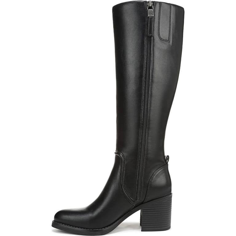Sam & Libby Iris Knee High Boots Black 6WC Man‑Made $120 NWB