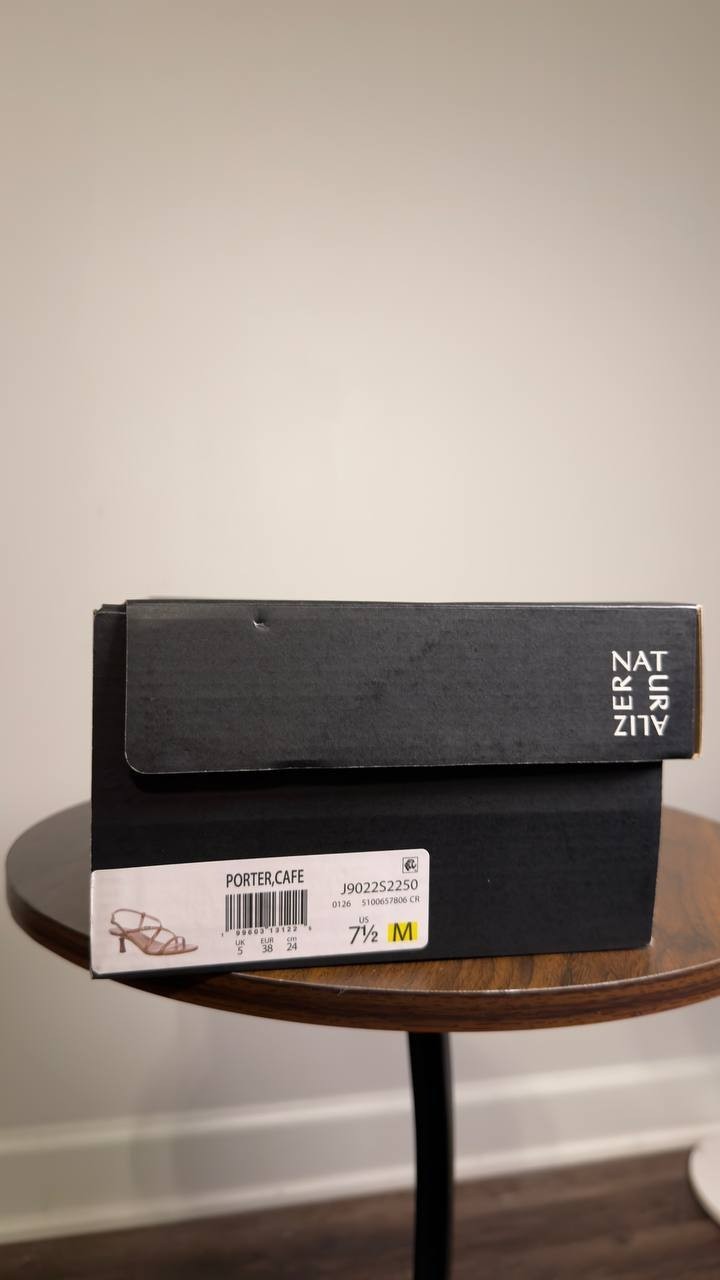 Naturalizer  Dress Sandals  Beige  7.5M  New  $120