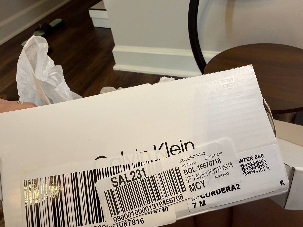 Calvin Klein Cordera Strappy Stiletto Pumps – Mirror Metallic–Size 7M–NIB