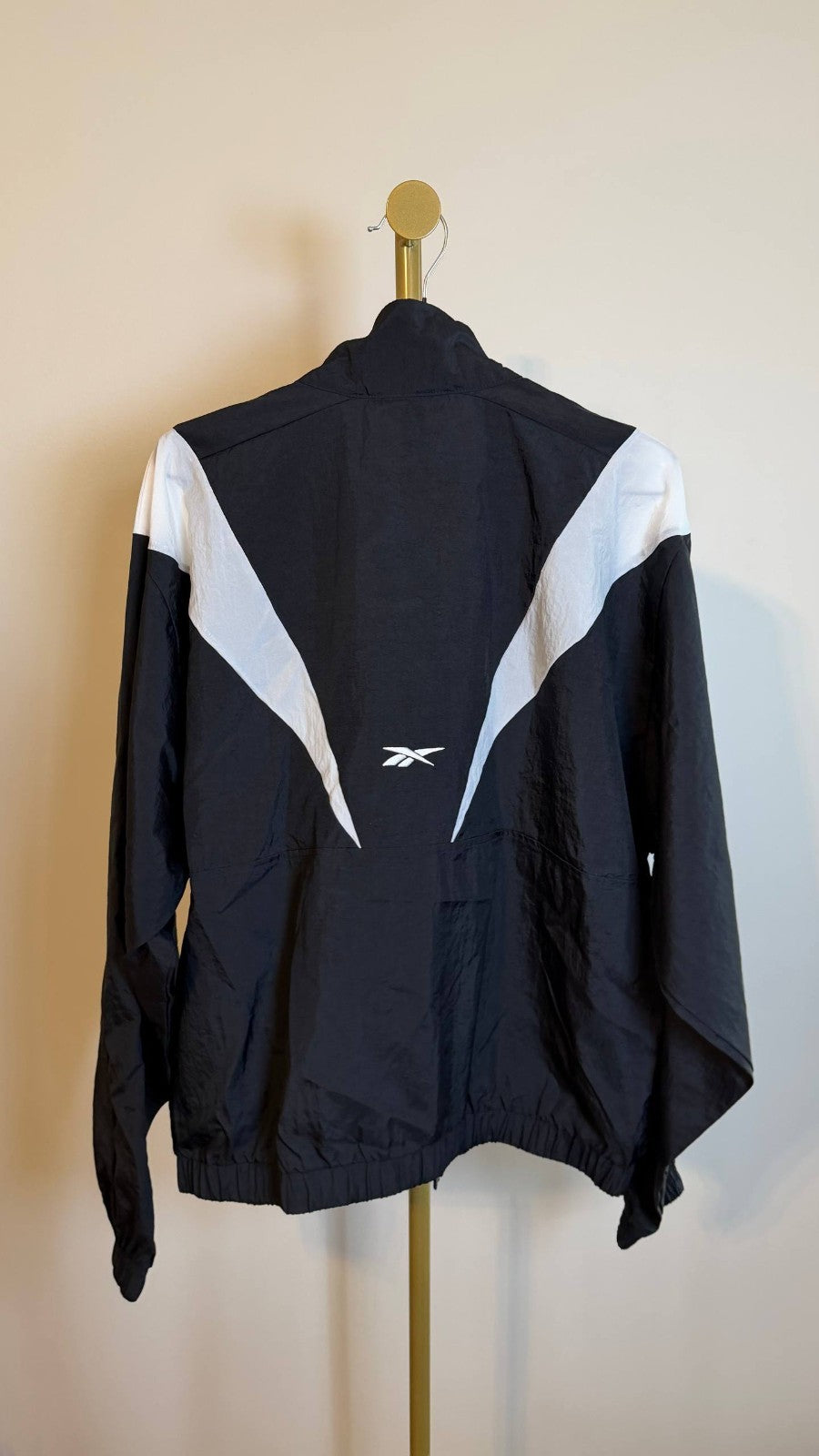 Reebok Women’s Colorblocked Track Suit Jacket Joggers Black $110 NWT