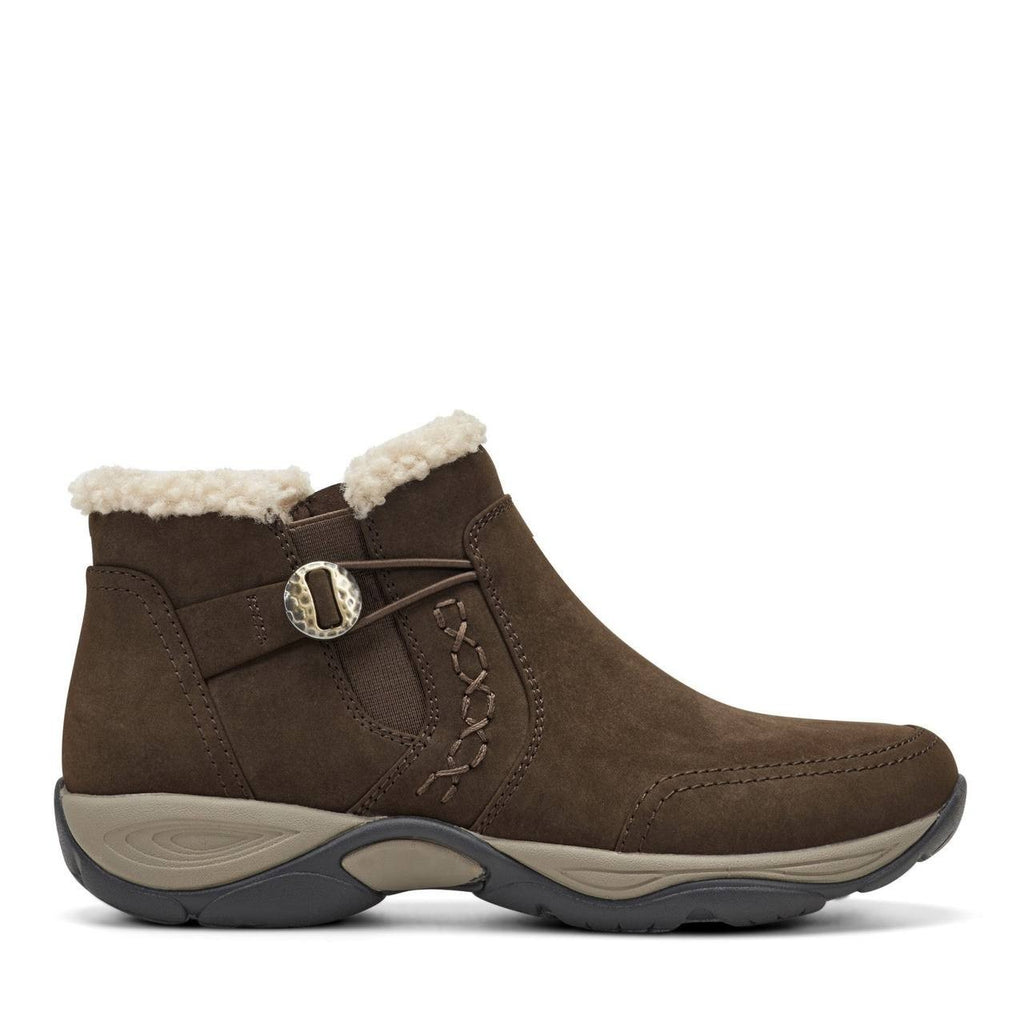 Easy Spirit Erique Cold Weather Booties Dark Brown 7.5M NWB Water‑Repellent $99