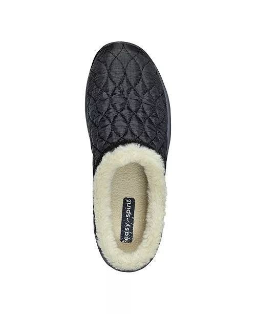 Easy Spirit Wimmy Mules 9W Black Cozy Water‑Repellent Comfort NIB msrp$85
