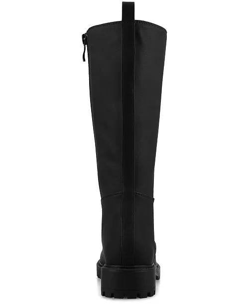 Journee Collection Brandi Lug Sole Knee High Boots Vintage Black 8.5M NWB $122