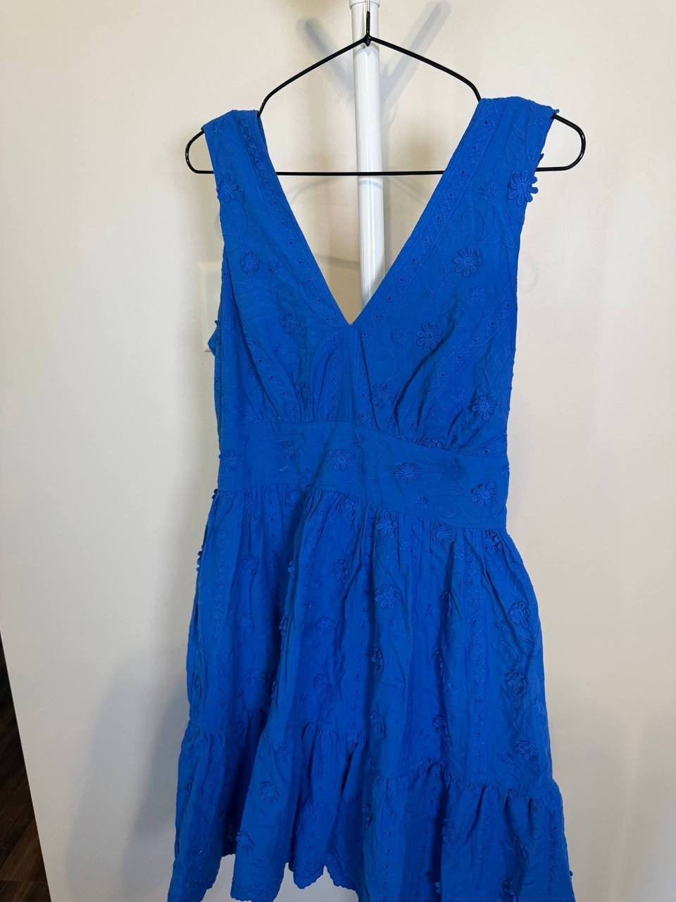 Taylor Floral Mini Dress – Blue-Size 8 – NWT