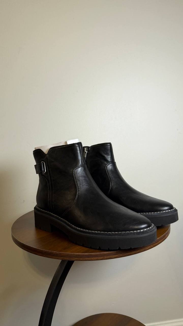 Naturalizer Black Ankle Booties Women's Size 8M New in Box MSRP 165