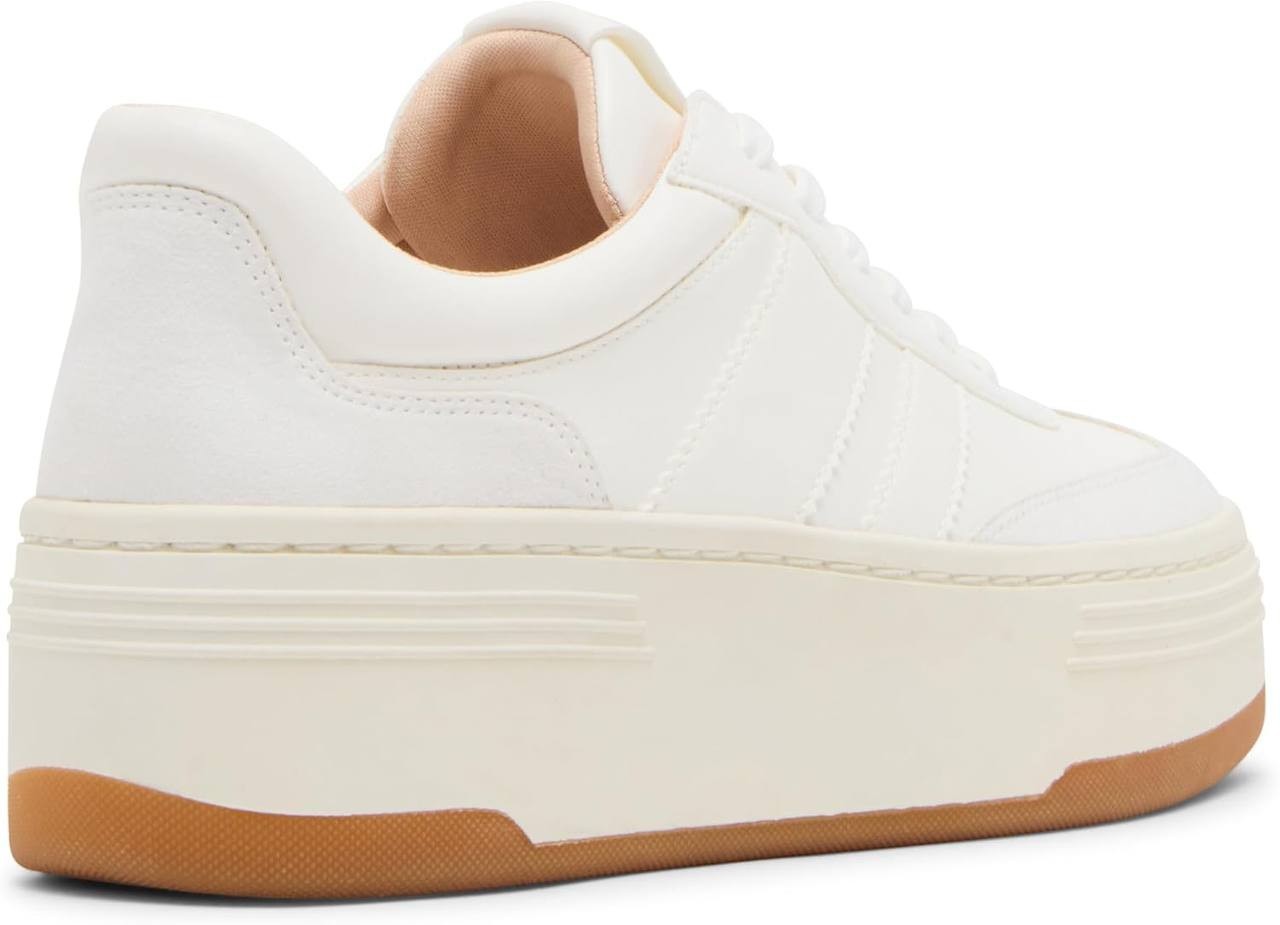 Madden Girl Livvyy Platform Sneakers White 8.5M  $59 NWOB