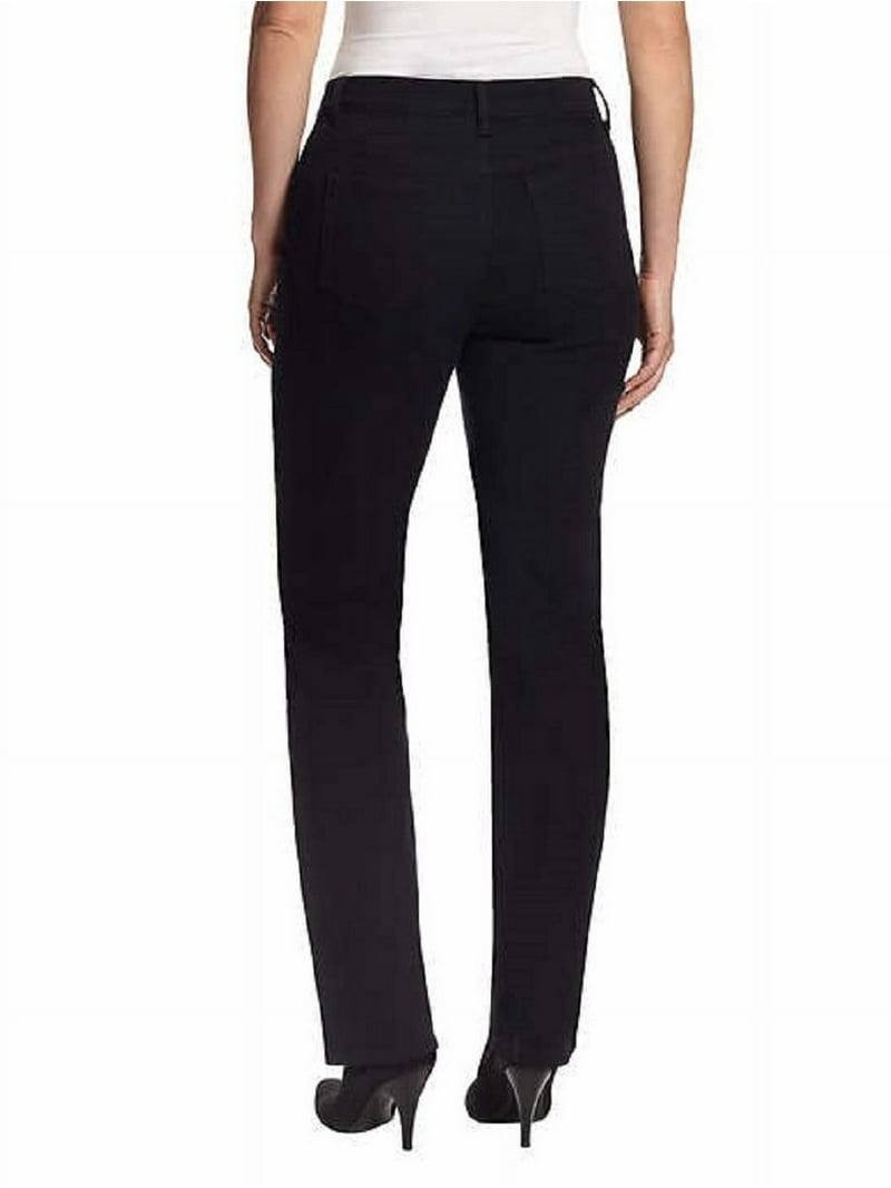 Gloria Vanderbilt Amanda Slimming Stretch Jeans Black 12PS NWT $52