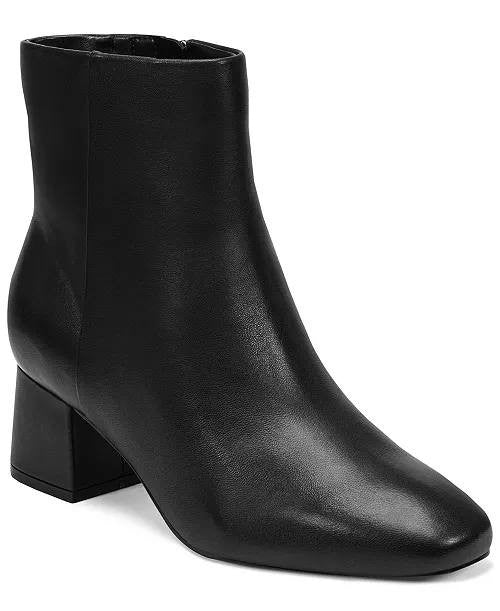 Rockport Women’s Block Heel Booties – Size 9M – Black – New in Box – MSRP $169