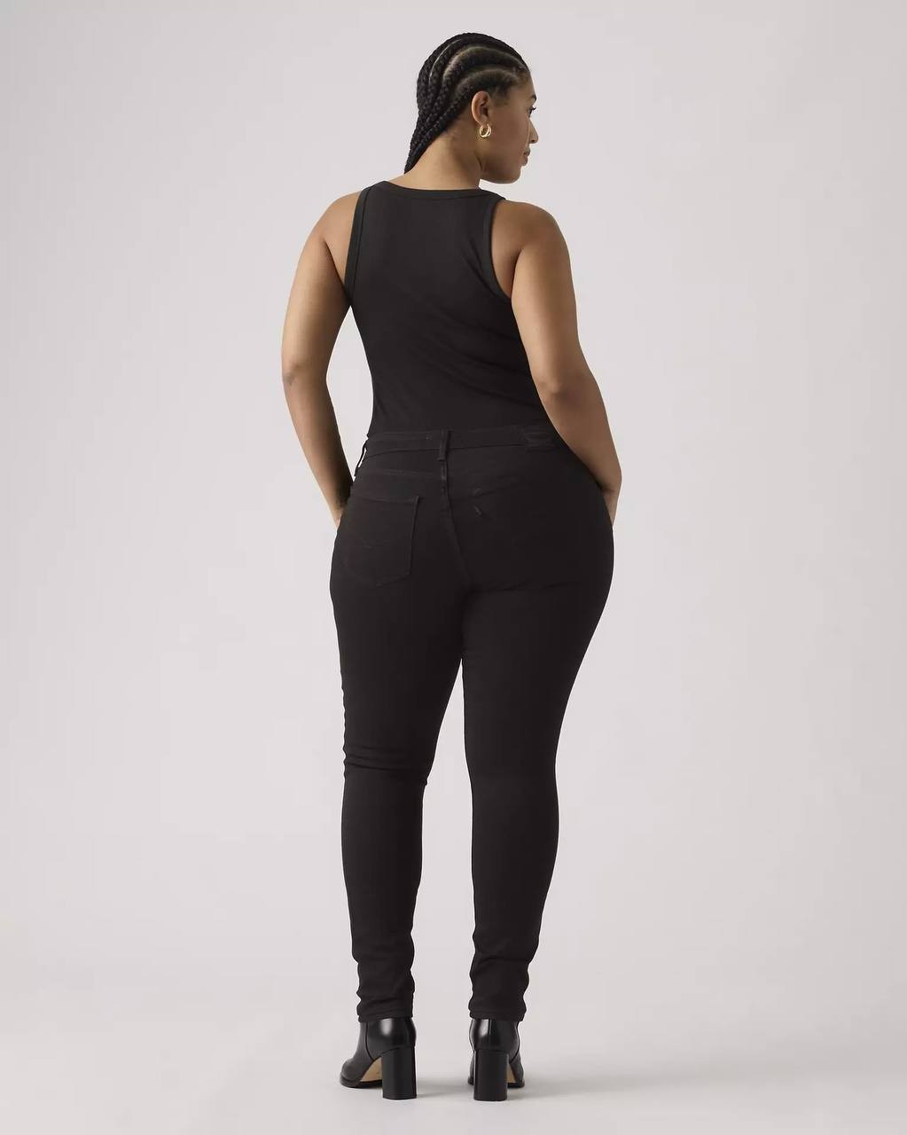 Levi’s 711 Skinny Women’s Jeans Black 24W NWT $69.50