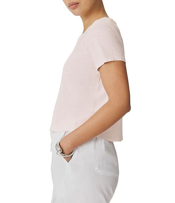 Splendid Collection Louisa Short Sleeve Tee S Rose Petal NWT $58