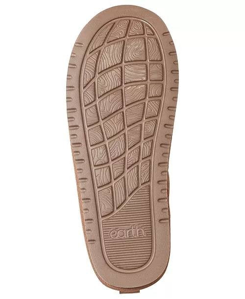 Earth  Cozy  Booties  Medium  Brown  10M  New  $90