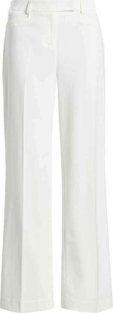 Tahari Bird‑Eye Straight‑Leg Pants – Size 16 – NWT – $99