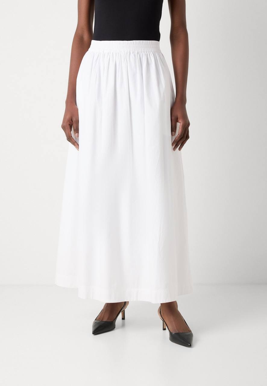 BOSS Women’s White VLONDIE Maxi Skirt Size M NWT