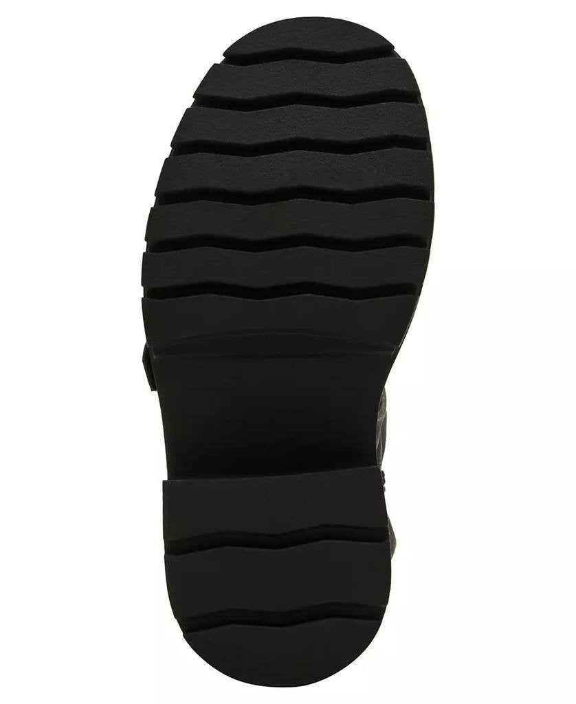 Madden Girl Restore Slouchy Lug Sole Moto Boots 6 Man‑Made$115 NWT