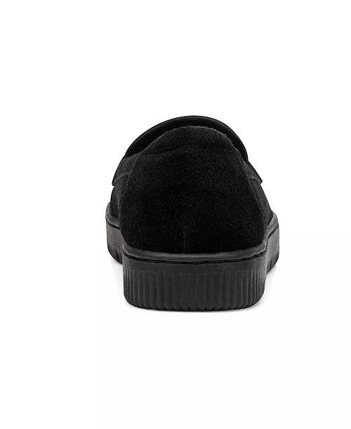 Easy Spirit Karin Eflex Slip‑On Loafers – Black Suede – Size 9W – New in Box