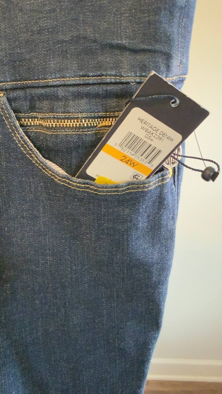 Tommy Hilfiger Gramercy Skinny Jeans Plus Size 24W Star Wash NWT $89