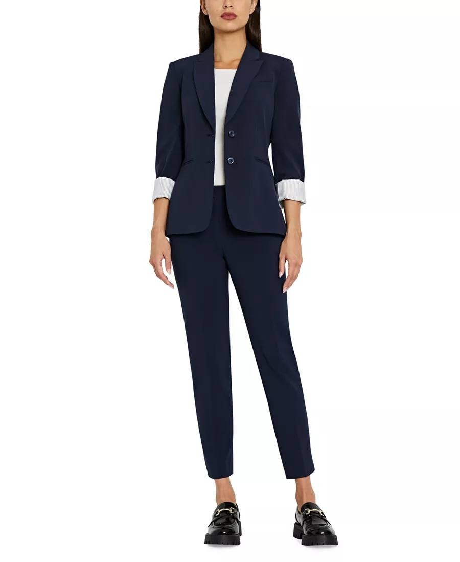 Tahari ASL Notched Two‑Button Blazer – Size 16 – NWT – $129