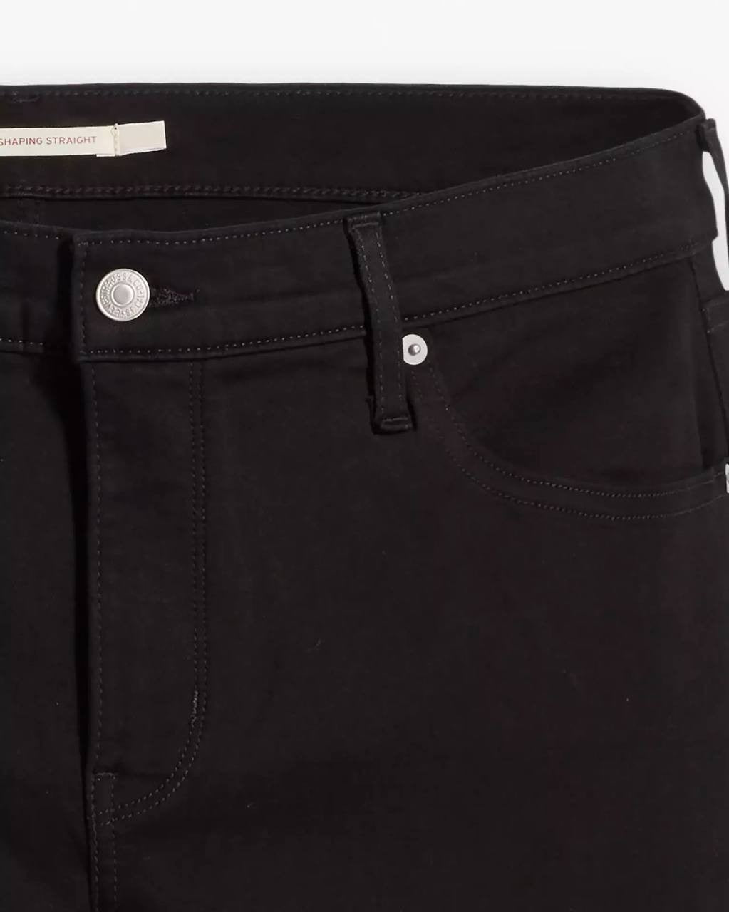 Levi’s 314 Shaping Straight Jeans Soft Black 18W M NWT $74.95
