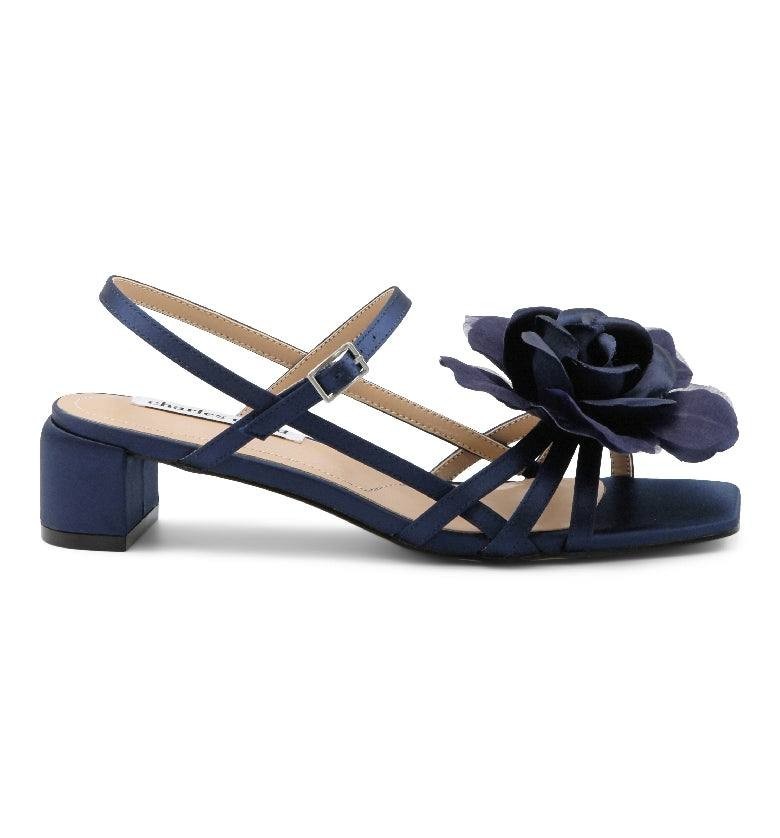 Charles  David  Slingback  Sandals  Navy  7.5M  New  $70