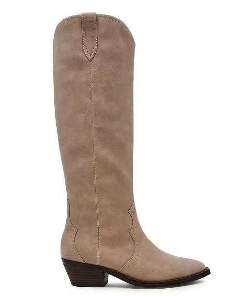 DV Dolce Vita High Boots 7.5M Dune Man‑Made New in Box MSRP $99