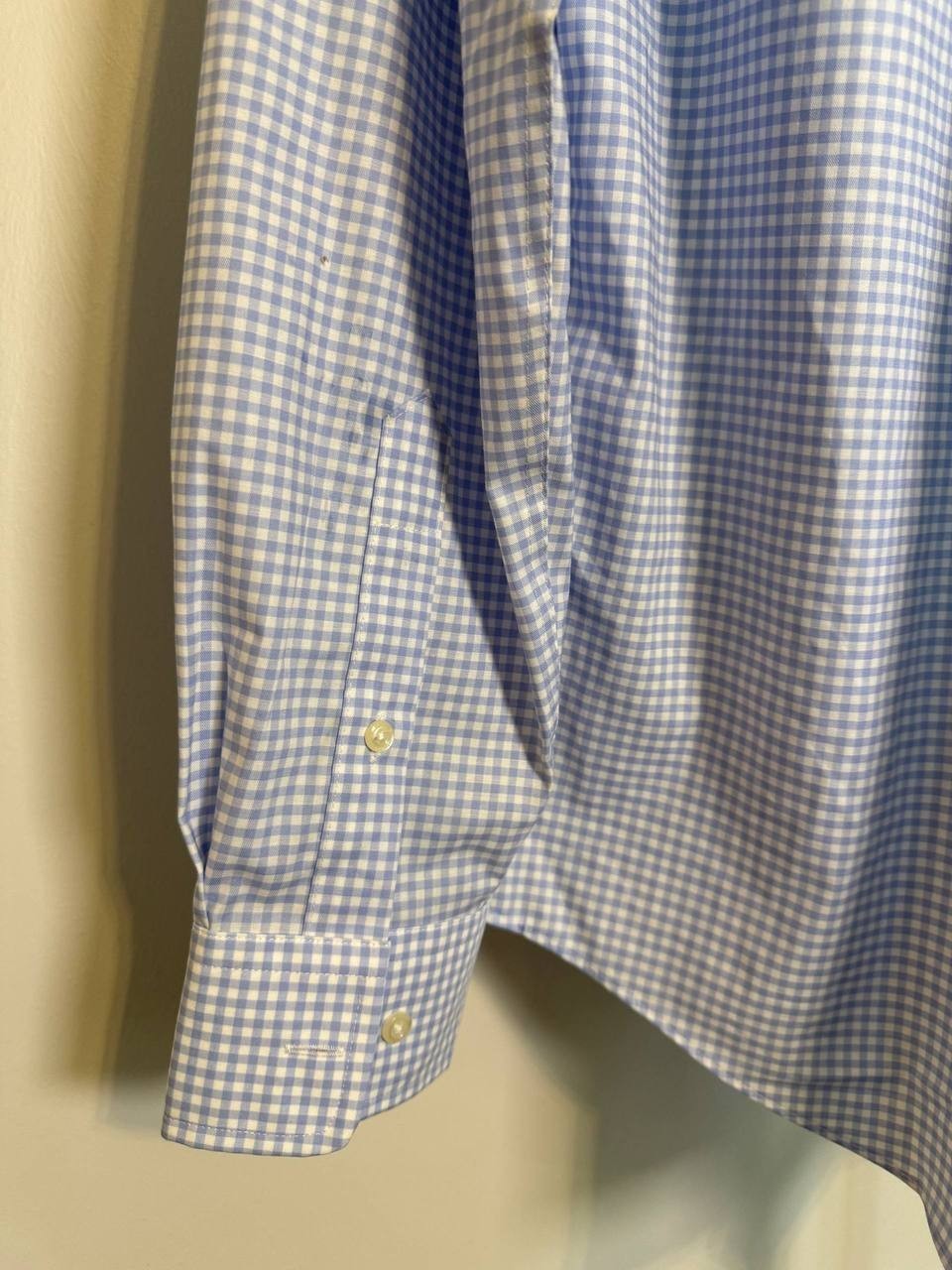 Ralph Lauren Women’s Sky‑Blue Printed Shirt – Size 16 – NWOT