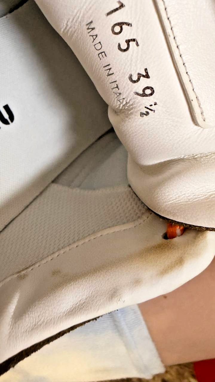 New  Balance  x  Miu Miu  530 SL   Sneakers  Cinnamon  39.5  New  in  Box  $1290