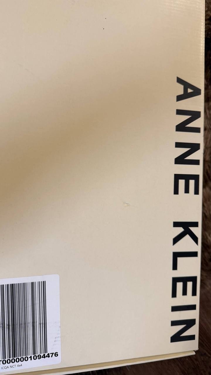 Anne Klein Perfektion Boots 6 Black Man‑Made Knee‑High Snip Toe NIB msrp$159