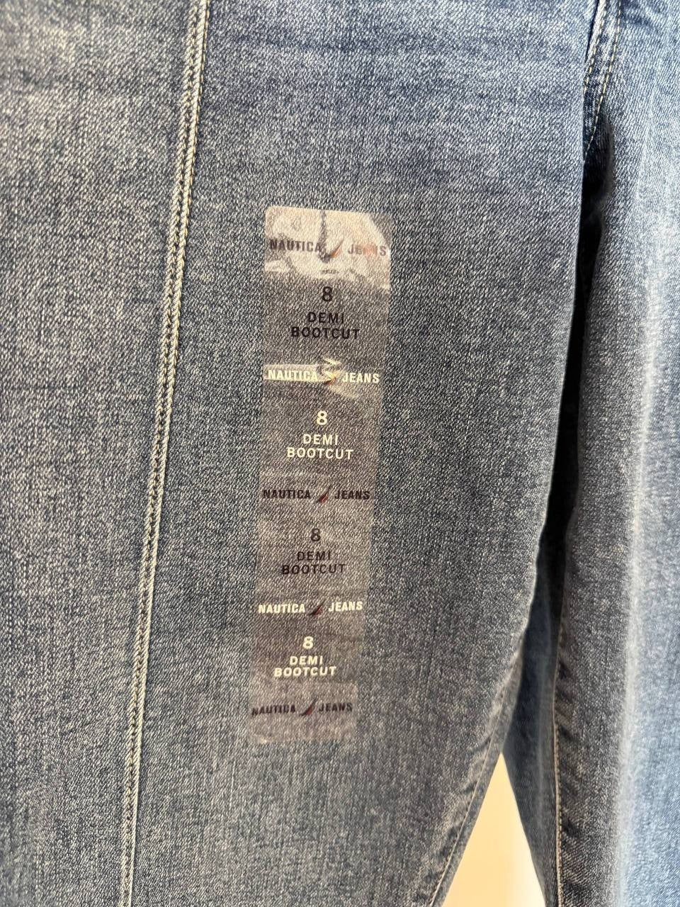 Nautica Jeans Mid‑Rise Demi Bootcut Denim – Size 8 – NWT – $79.50