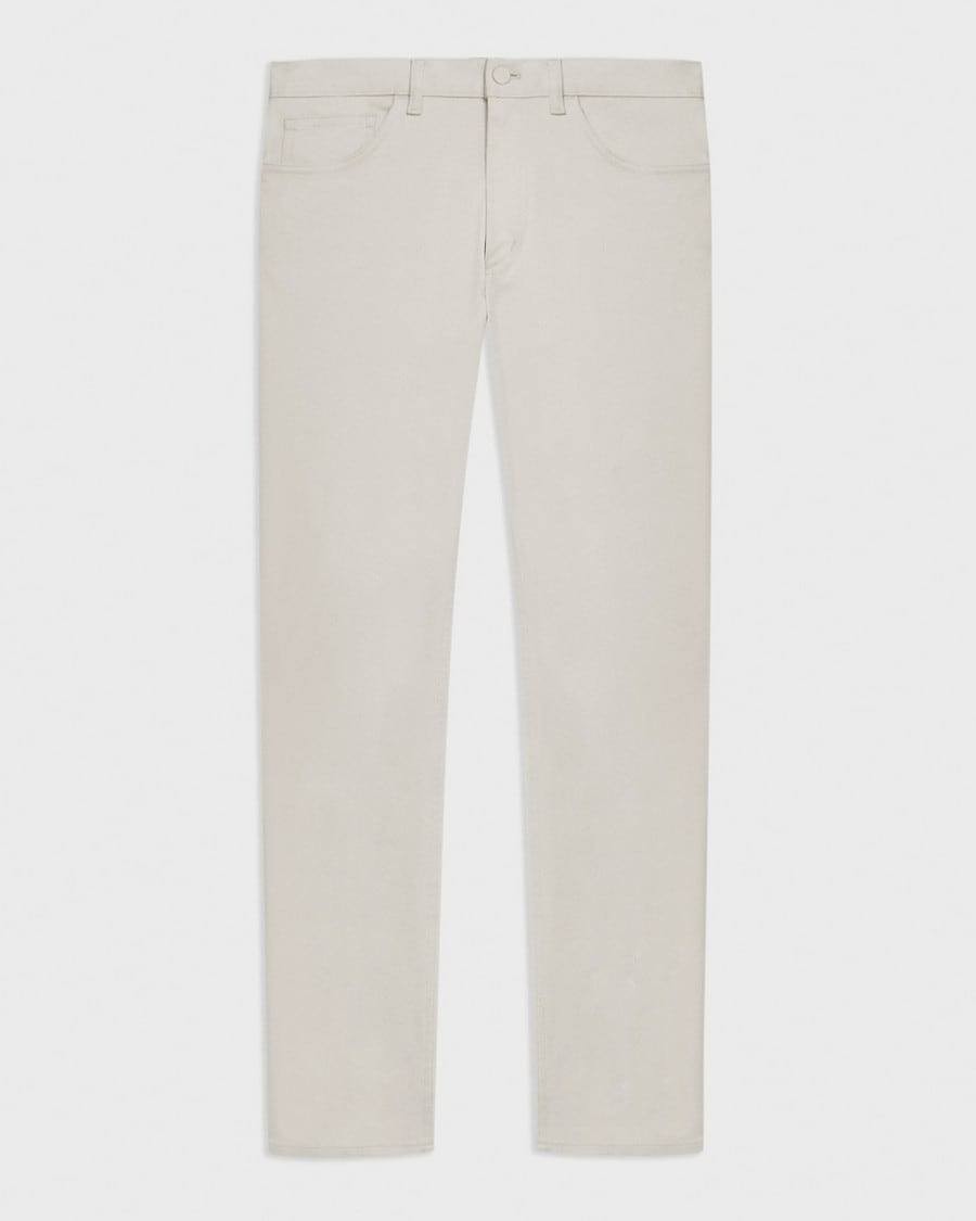 Theory Men’s Raffi 5‑Pocket Neoteric Twill Trousers Limestone 40 $195 NWT
