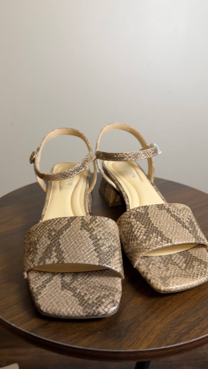 Reaction  Kenneth  Cole  Dress Sandals  Taupe Clair  Multi  8M  New  $79